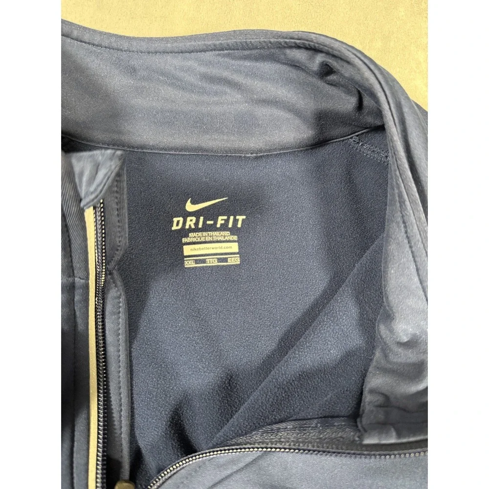 Nike Element Dri-FIT Men's XXL Blue Full Zip Activewear Jacket Track Top